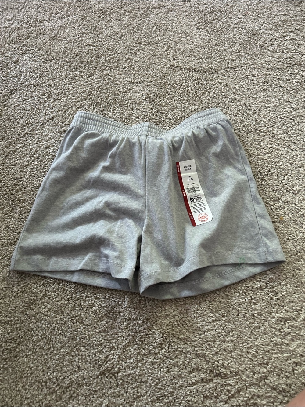 Wonder Nation Medium Gray Knit Shorts NWT